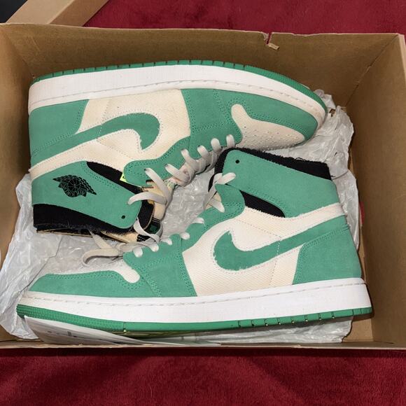 Size 12 - Jordan 1 Zoom Comfort Stadium Green OG BOX - Picture 9 of 11